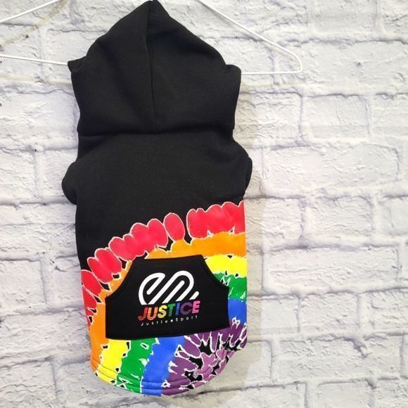 Pet Hoodie, small, Black - Picture 4 of 11